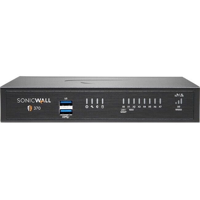 SonicWall TZ370 Network Security/Firewall Appliance 02SSC6819