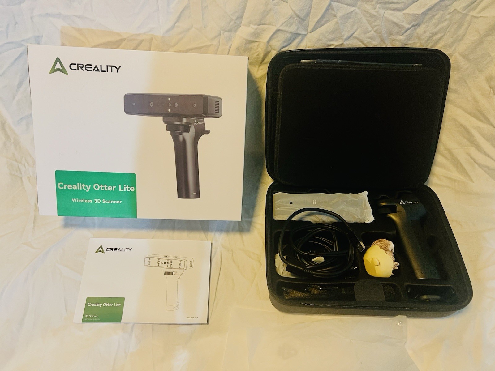 Creality Otter Lite Handheld 3d Scanner w/bridge Open Box Lightly Used