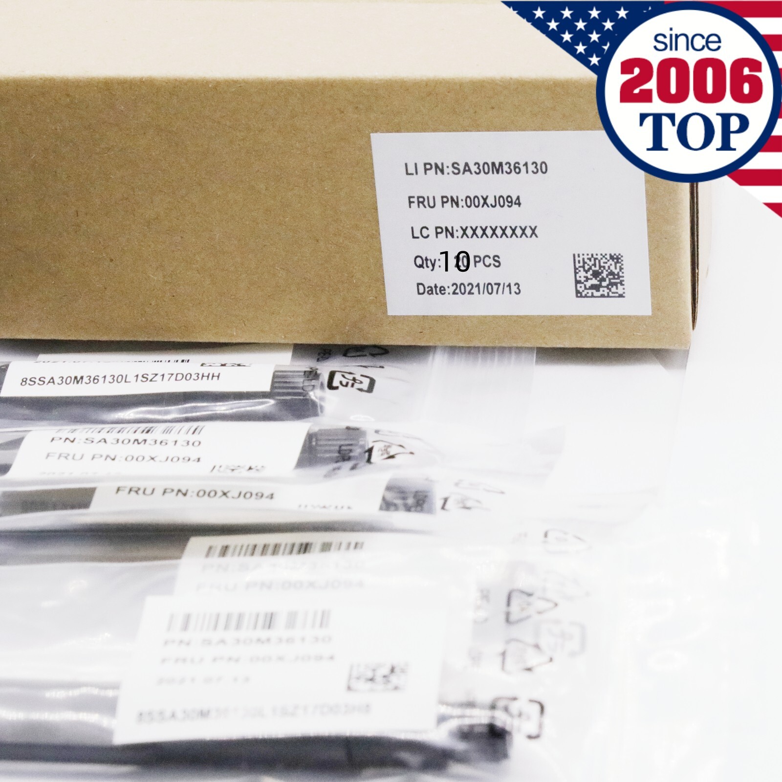 10x Black External PIFA Antenna for ThinkCentre M710Q M720Q M920Q M75Q 0XJ094