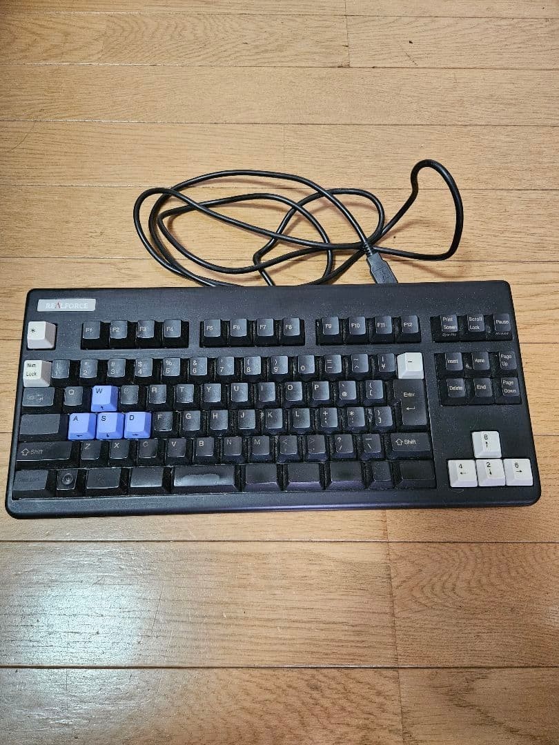 Topre Realforce 91UBK USB Mechanical Keyboard Black NG01B0 w/Box Used from japan