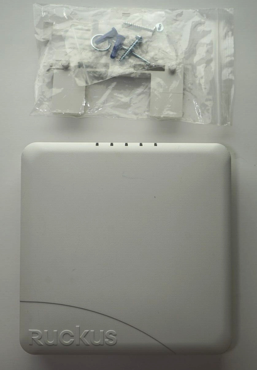 Ruckus Zoneflex R500 Dualband Wireless Access Point with Wall Ceiling Mount Kit