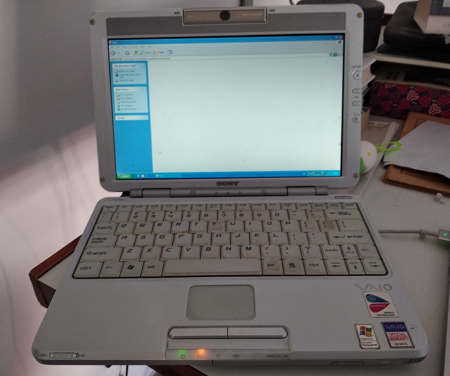 sony vaio pcg tr1 30gb 256mb real working vintage