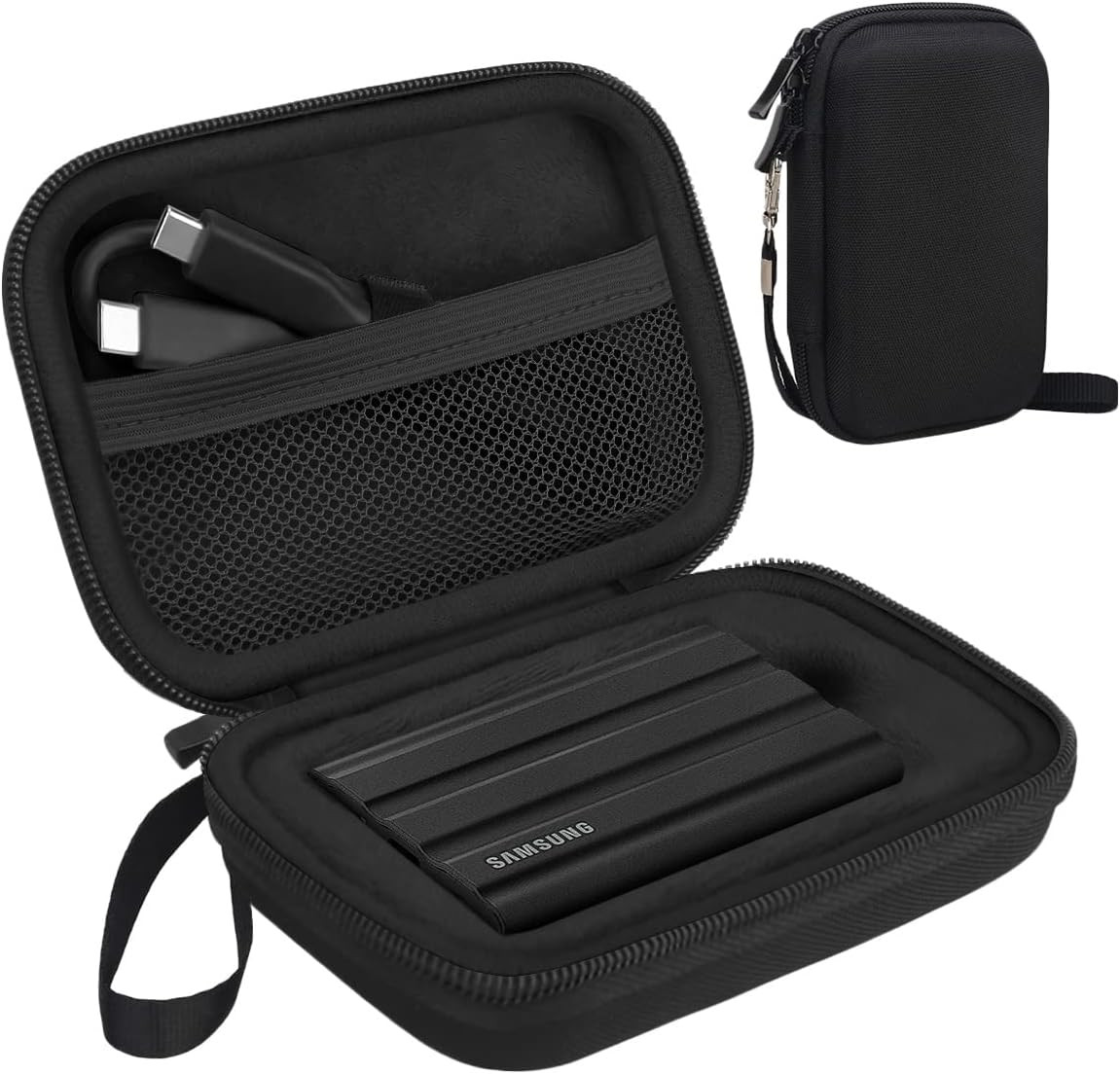 Hard Carrying Case for Samsung T7 Shield / T7 / T7 Touch Portable SSD