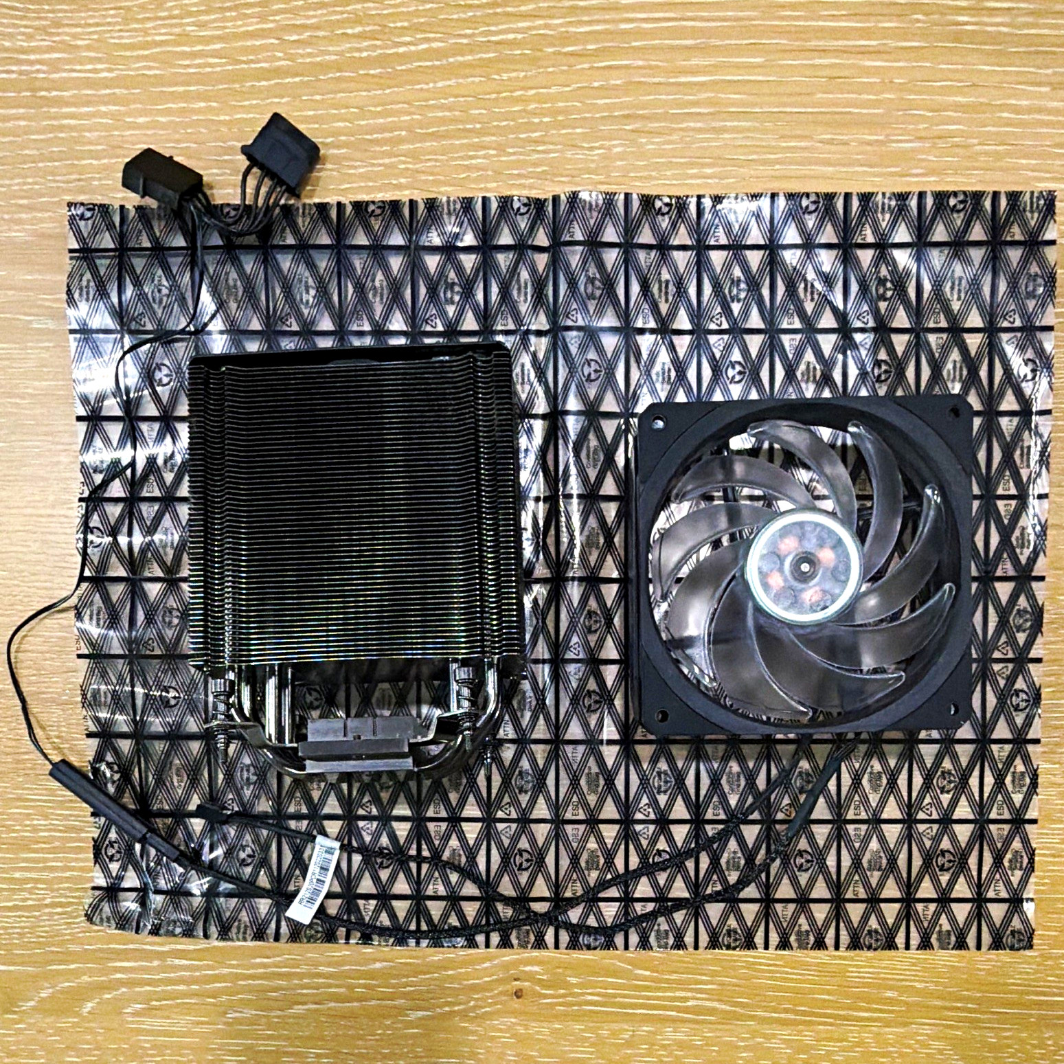 Cooler Master CPU Cooler Heatsink Fan 12V 2000RPM Rifle Bearing ZAC5-RR4J4N