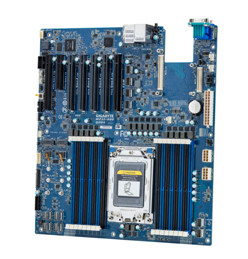 GIGABYTE MZ32‑AR0 Rev3.0 Server Motherboard Socket SP3 AMD EPYC 7002 7003 DDR4