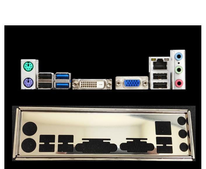 IO OEM   MSI H61M-P31、H61M-P31/W8、H61M-P20 Motherboard Backplate rear I/O