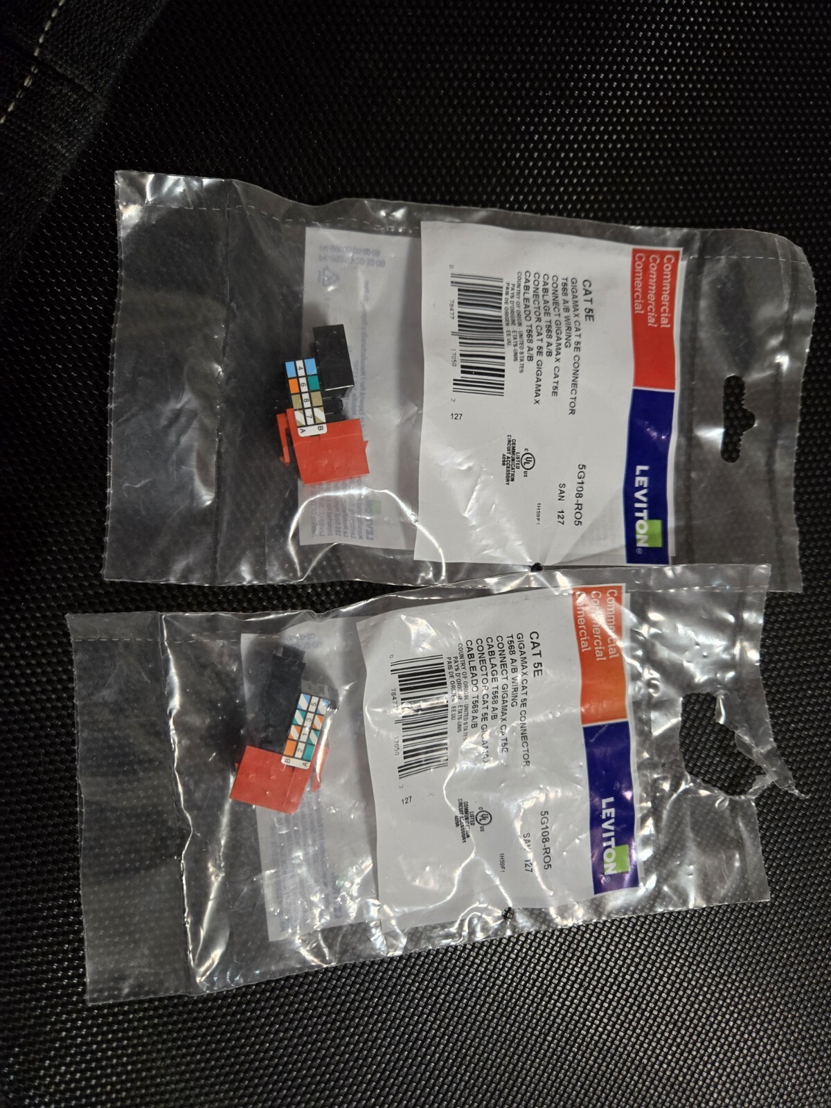 Leviton 5G108-RO5 Snap in Connector