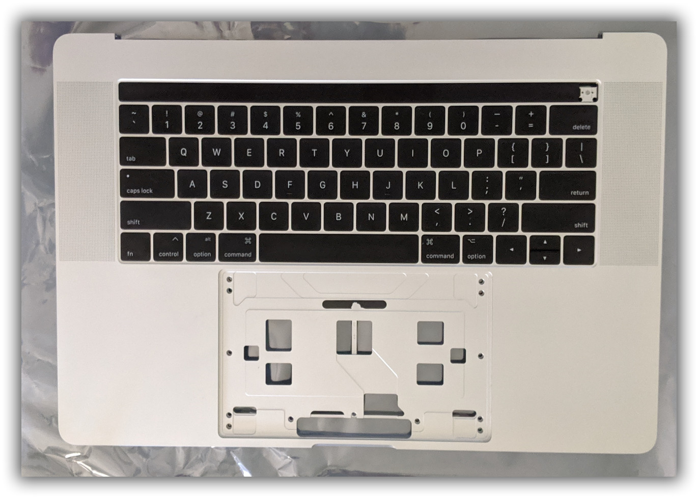 New Silver Top Case Palmrest w. US keyboard For MacBook Pro A1707 15" 2016 2017