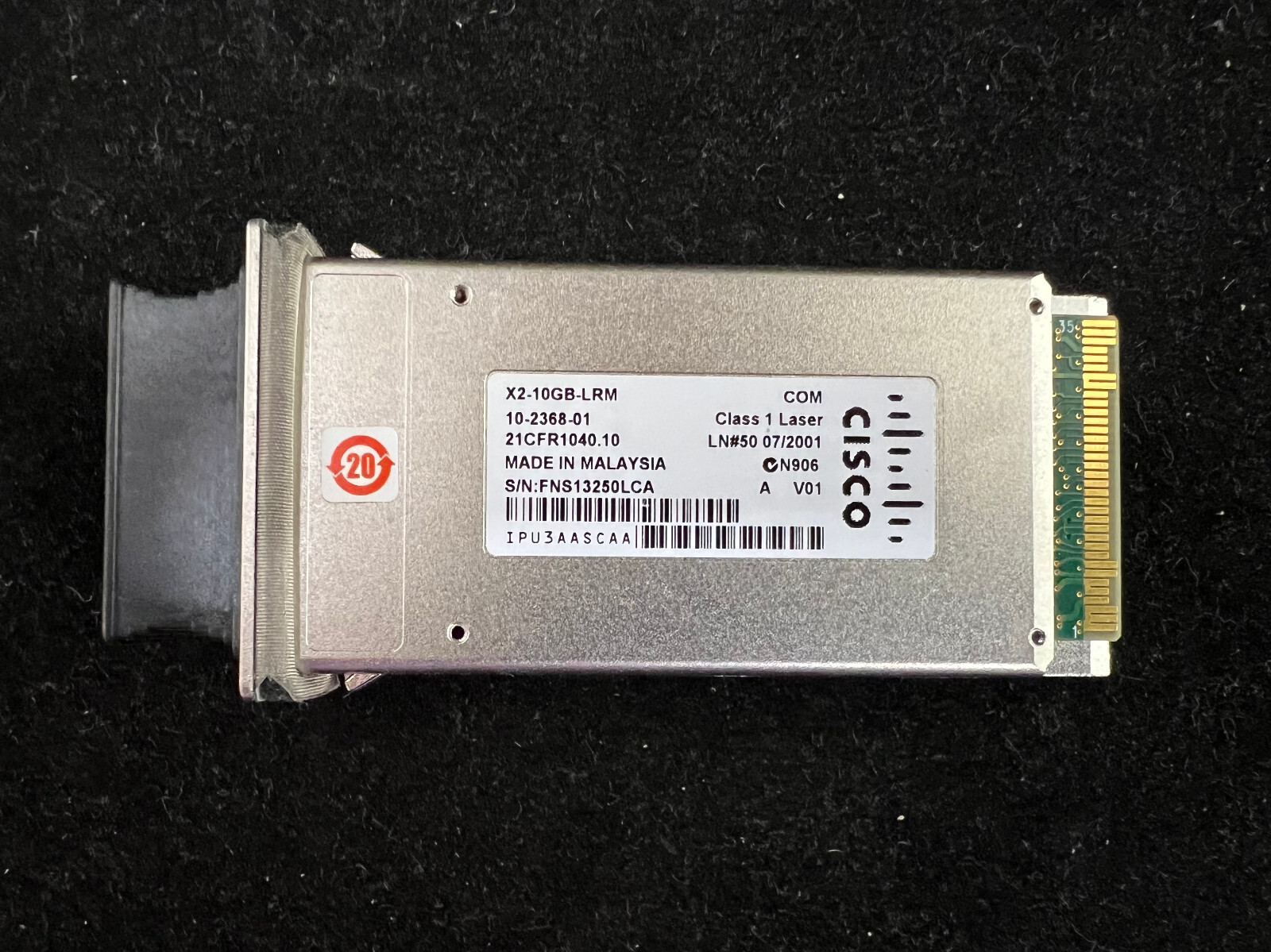 Cisco X2-10GB-LRM 10G 220m 1310nm X2 Optical Transceiver