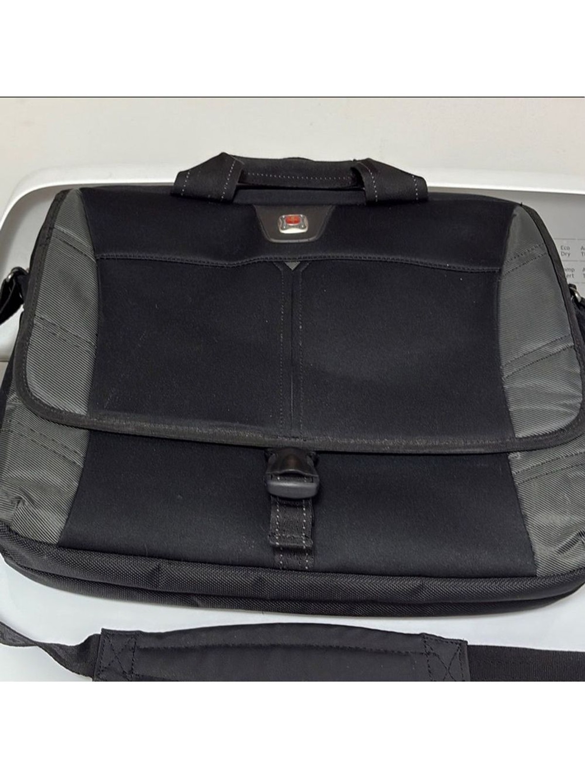 Swiss Gear Elegant Black and Gray Laptop Bag