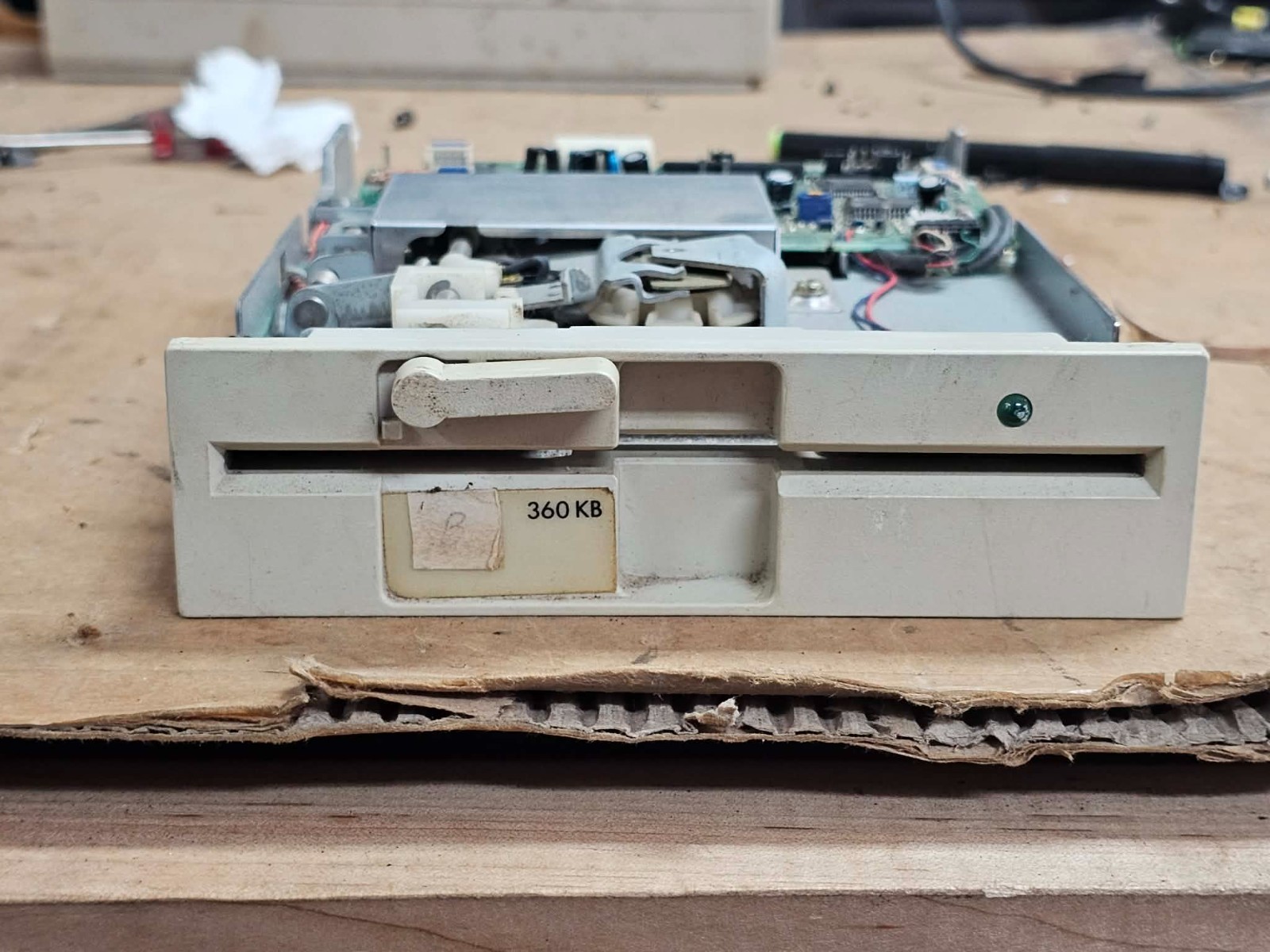 Vintage Panasonic JU-455-5 360KB Floppy Disk Drive 5.25" 5-1/4" FDD Tested Clean