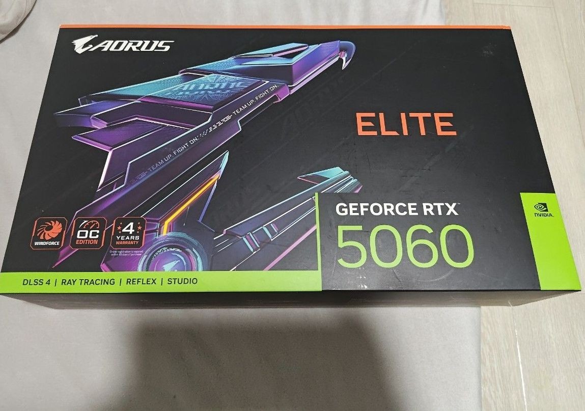 GIGABYTE AORUS ELITE GEFORCE RTX 5060 Graphic board