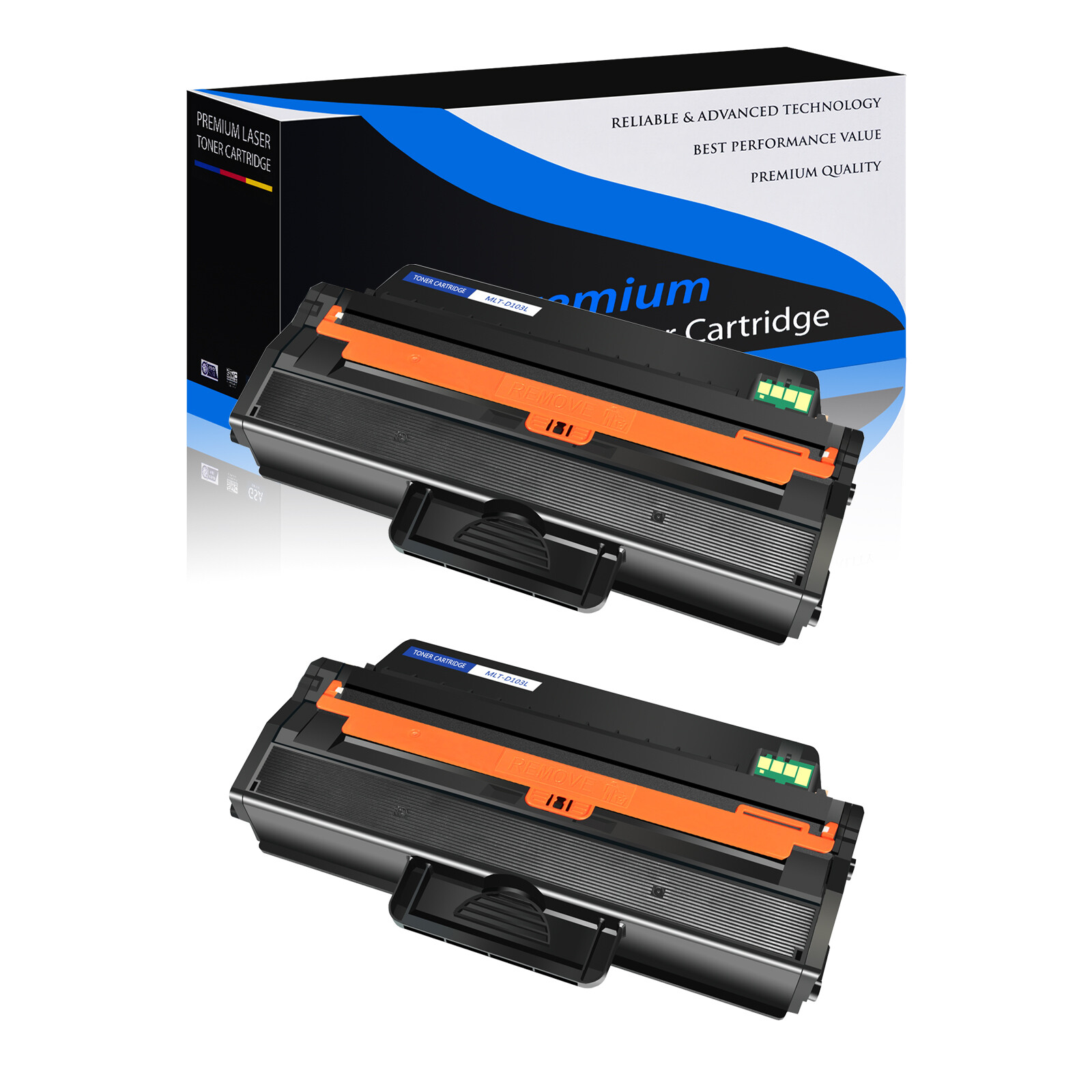 2PK MLT-D103L Toner for Samsung SCX-4729FD SCX-4729FW ML-2955ND ML-2955DW