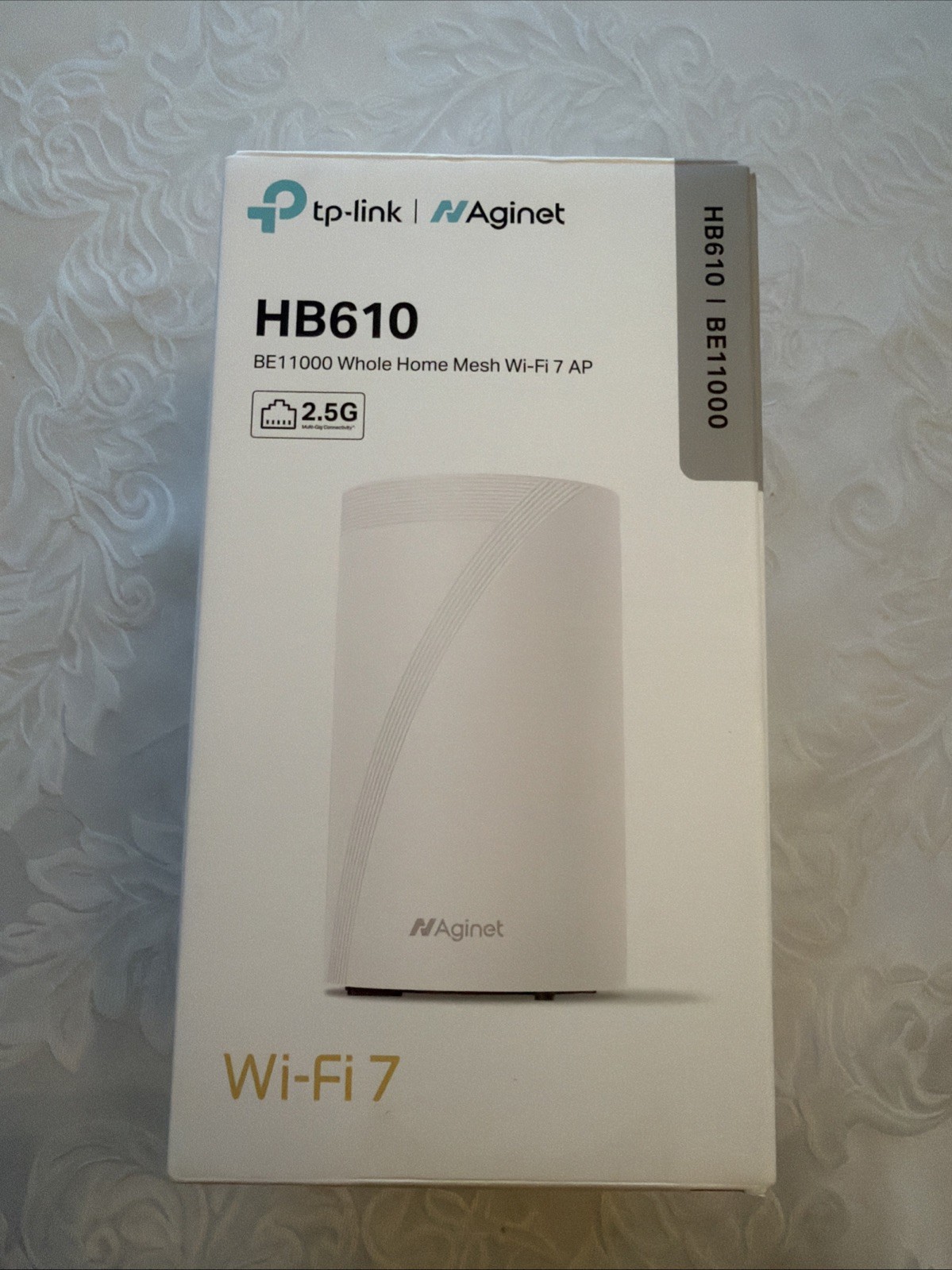 TP-LINK HB610 BE11000 Whole Home Mesh Wi-Fi 7 Router/AP 