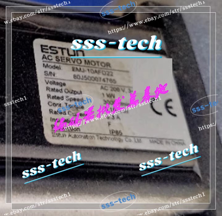1pcs New EMJ-10AFD22 ESTUN servo Motor 1KW motor (no box) Via DHL or FedEX