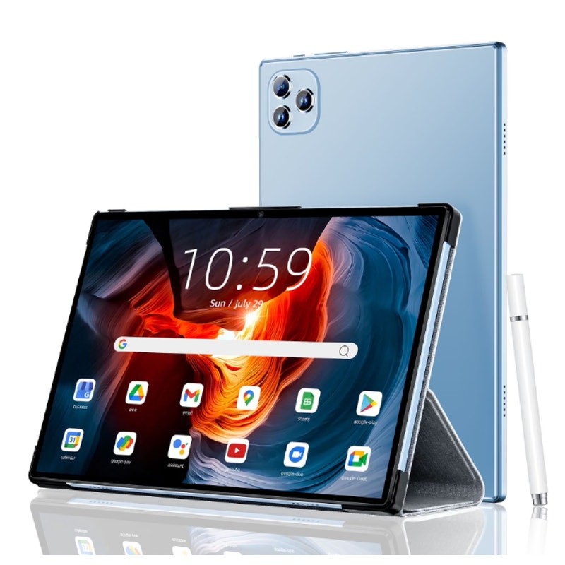 VEAT00L Tablet, 10.1 Inch IPS HDAndroid13,6GB RAM,64GB Sto Expan to128GB,5G Blue
