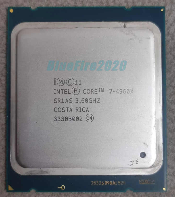Intel Core i7-4960X Extreme 3.6GHz Six Core 2011 130W Unlocked Processor CPU