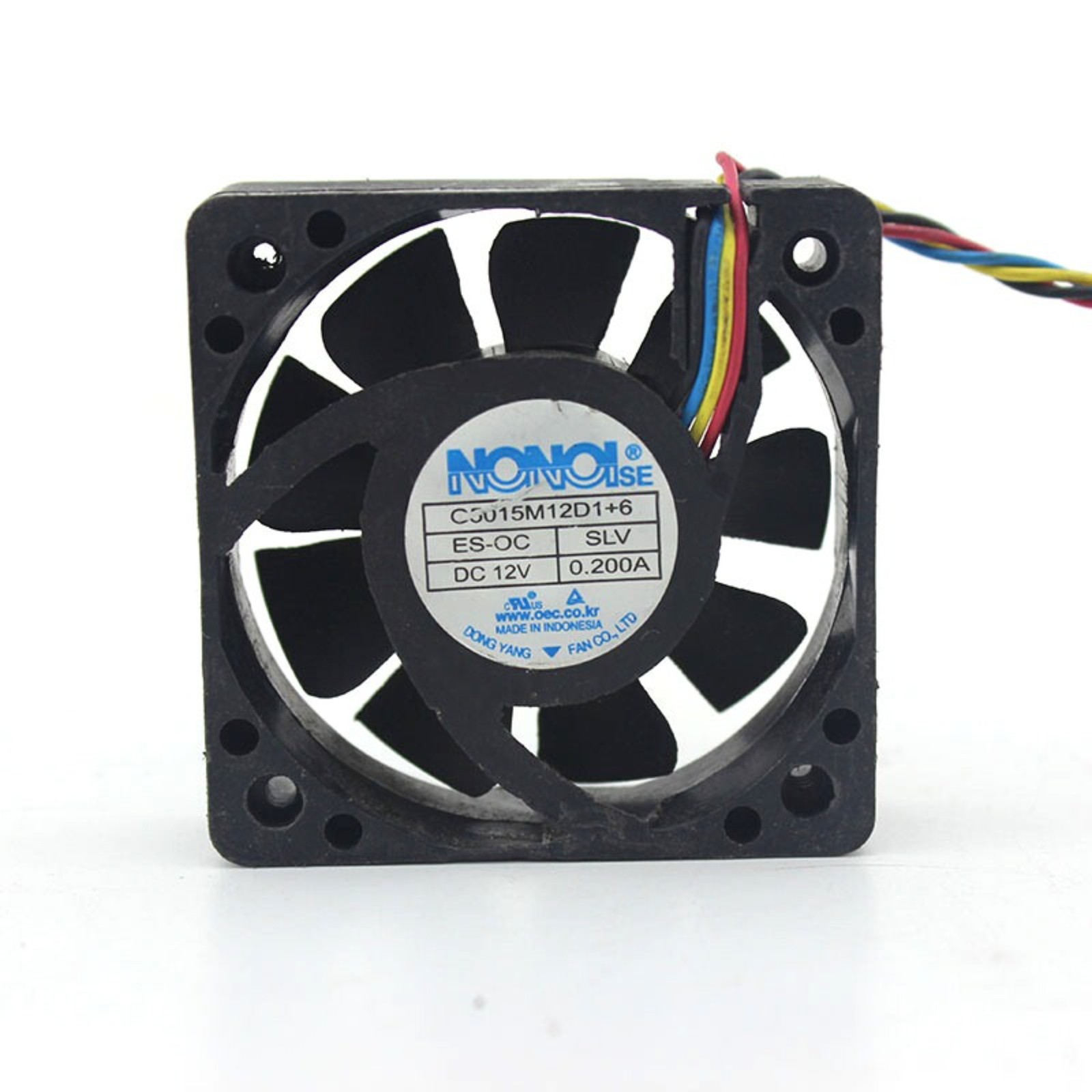 1pcs G5015M12D1+6 DC 12V 0.2A 4pin PWM Car Audio Cooling Fan 50*50*15mm