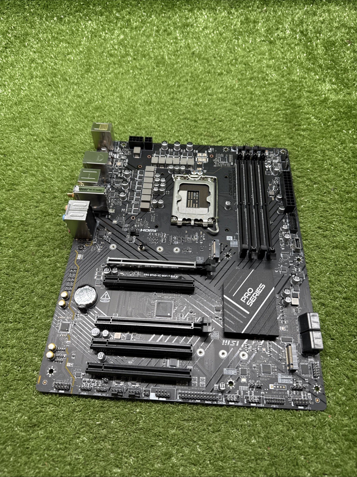 MSI PRO B760-VC WIFI 7 BULK ATX LGA1700 DDR5 Intel Motherboard. S6