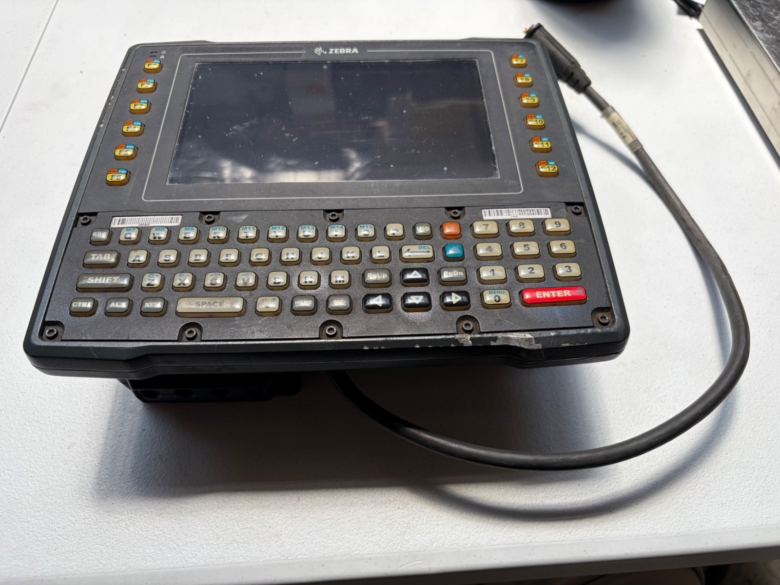 As-is ZEBRA PSION VH10/8516 VEHICLE MOUNTED COMPUTER Data Terminal -