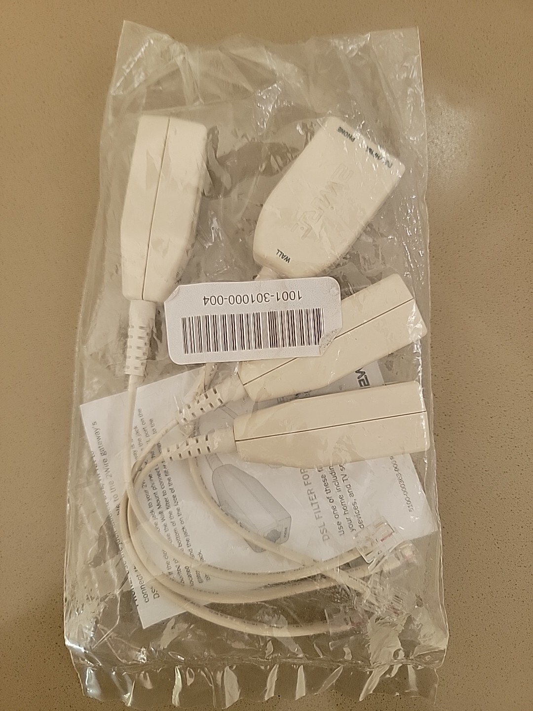 Pace Americas Lot of 4 DSL Filter Spliter DSL/Phone Cable Model LFT4-1-GB (s