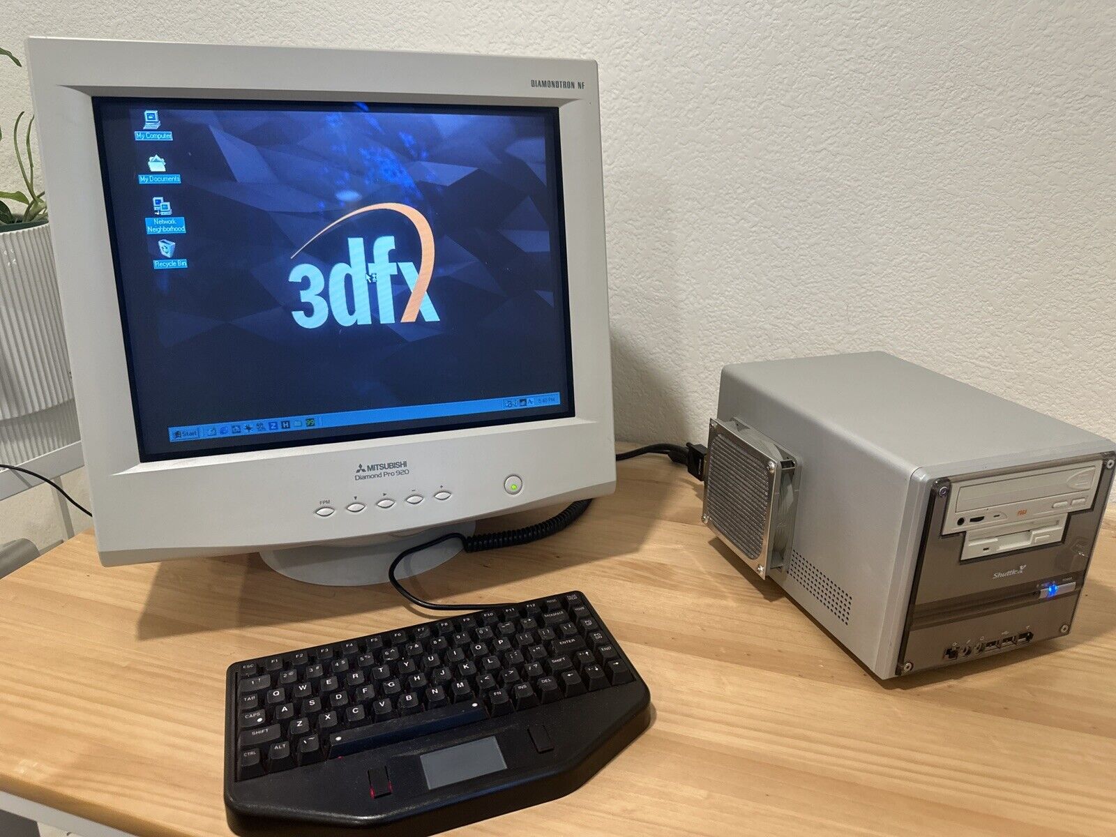 3DFX Complete Custom Build Pentium 4 Shuttle Case Voodoo3 3500 Aureal Vortex 2