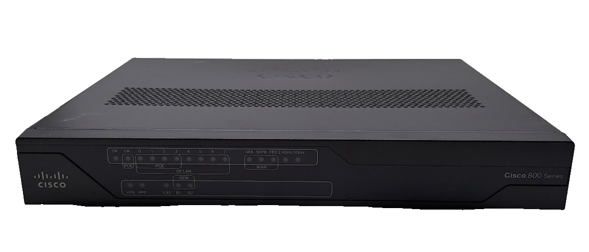 Cisco 800 Series C891FW-A-K9 V01 Gigabit Ethernet Security Router