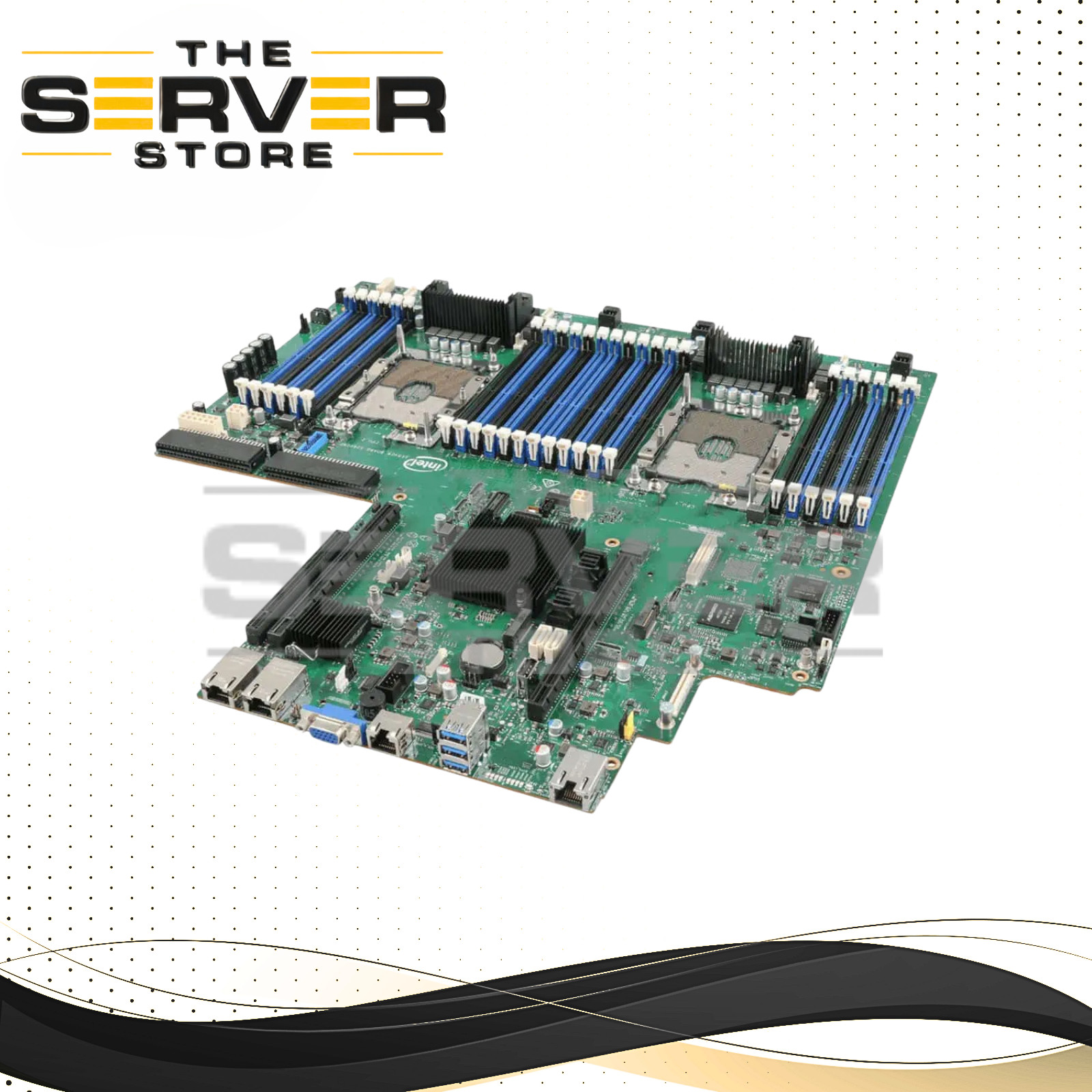 Intel 2x LGA3647 24x DDR4 Slots 3x USB 3.0 Motherboard for R2308WFTZS S2600WF