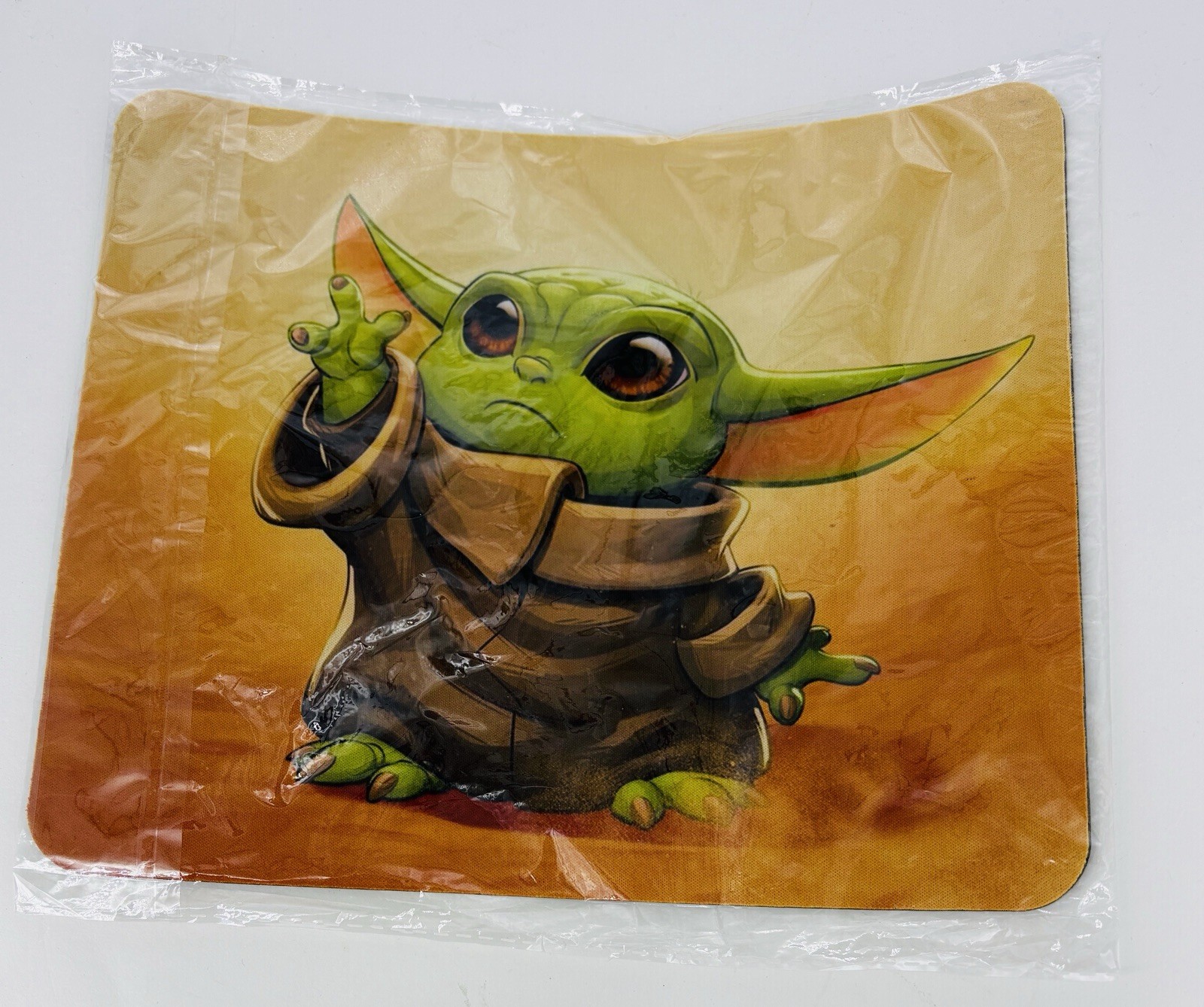 Grogu Baby Yoda “The Force” Desk Mat Mouse Pad Star Wars Mandalorian Cartoon Art