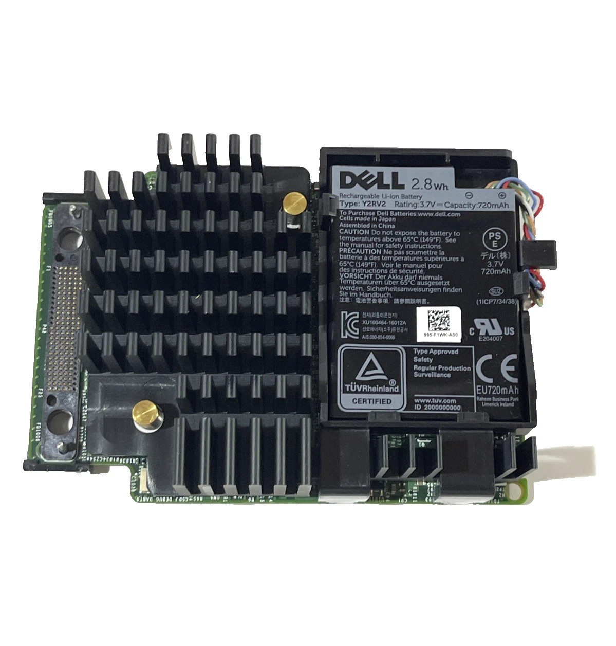 Dell PERC H740P Mini Mono 12Gbps SAS Raid Controller with Battery
