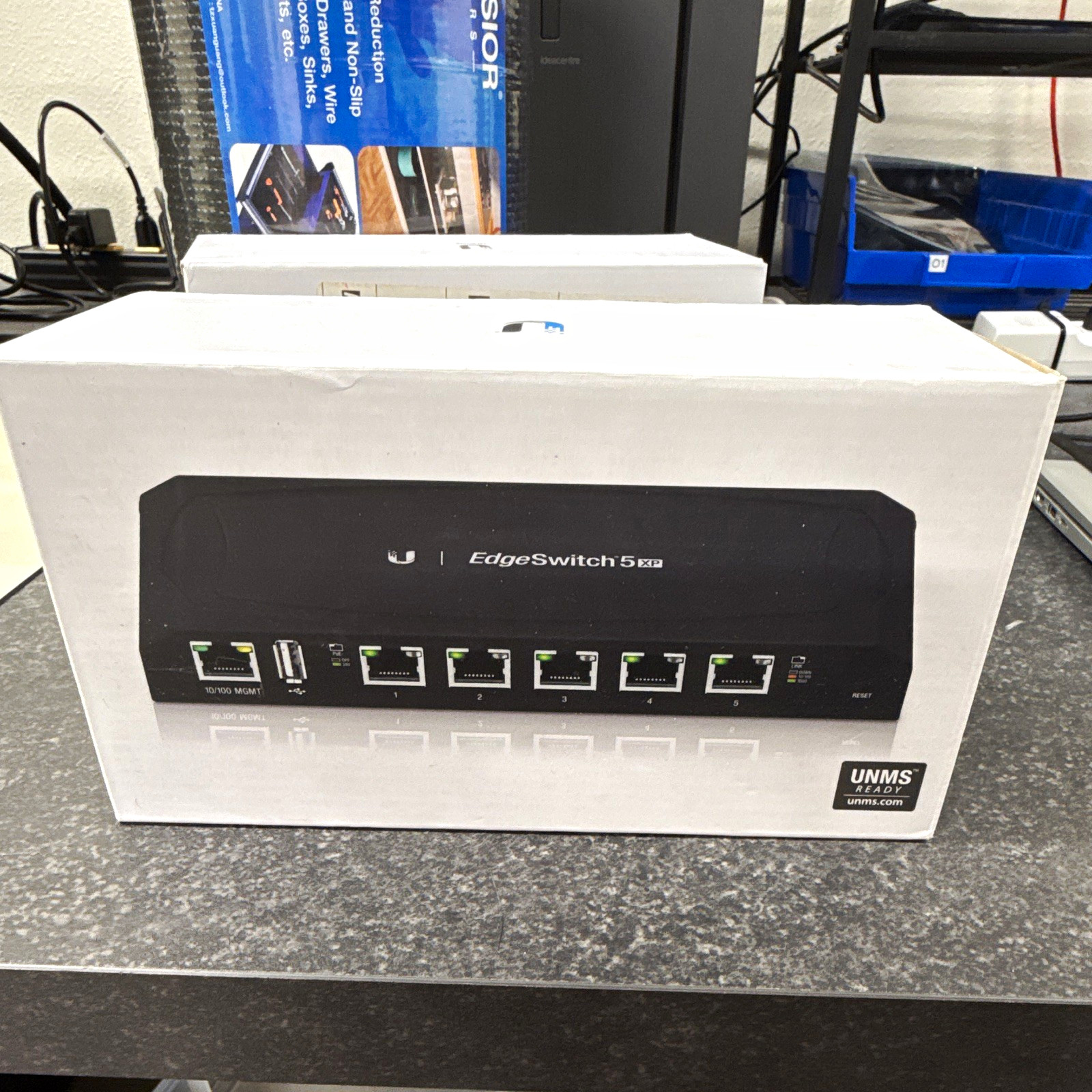 Ubiquiti Networks EdgeSwitch 5XP 5-Port Gigabit Fully Managed Layer 2 Switch