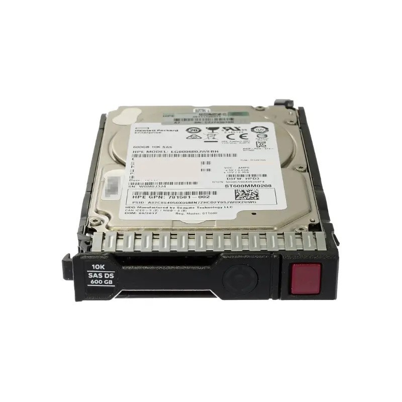 HP HPE 870794-001 600GB 15K RPM 12Gb SAS SFF 2.5" Server Hard Drive
