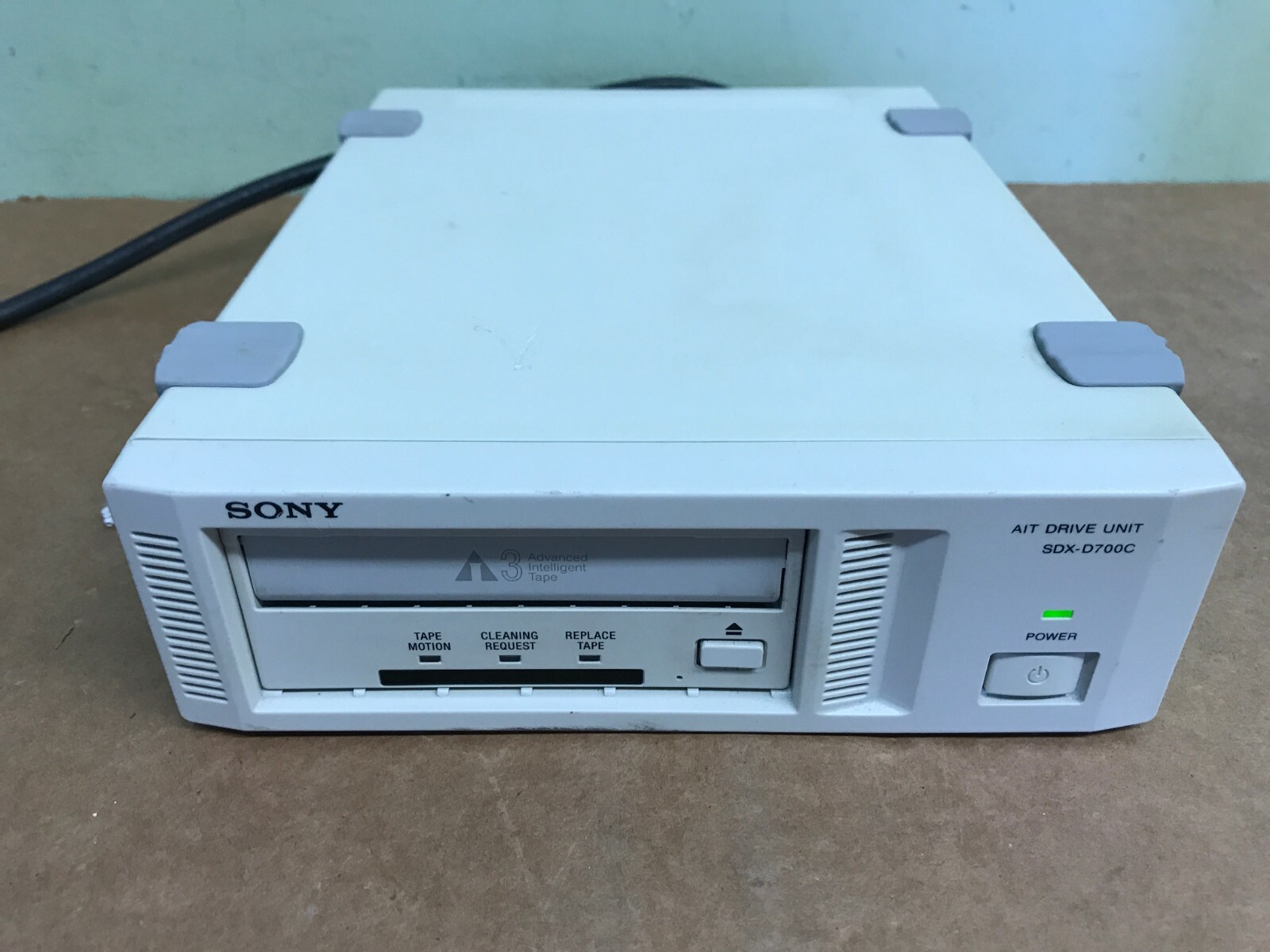 SONY External  AIT DRIVE UNIT SDX-D700C W/ Terminator  and Power Cable