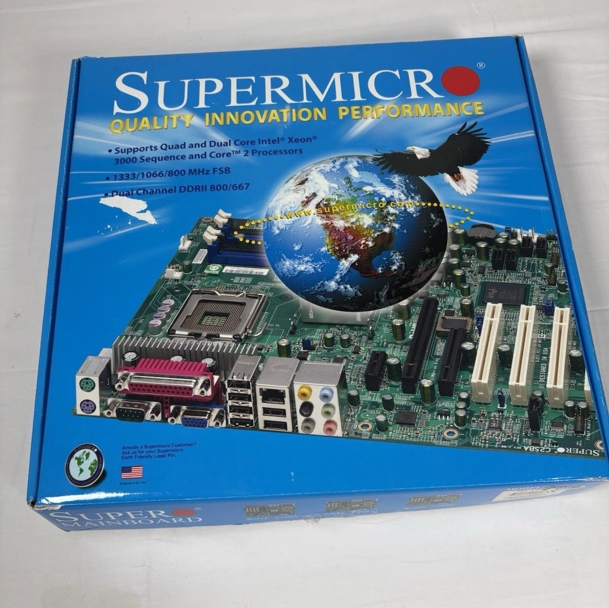 Supermicro X7SBE X7SBi LGA775 Xeon Server Motherboard ATX Intel 3210