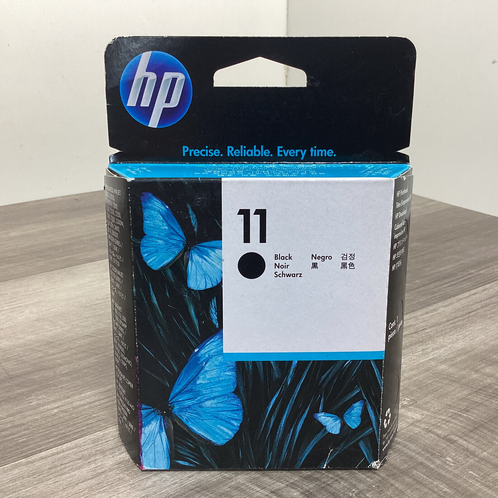 Genuine HP 11 Printhead Black C4810A - New / Sealed Box / Exp 03/2014 / Nice
