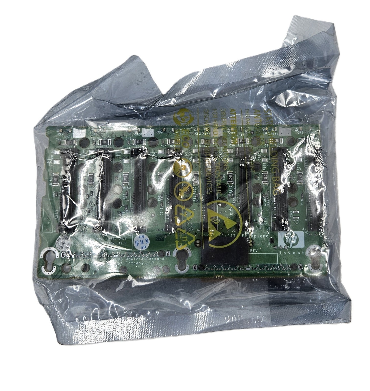 HP 8X1 SAS/SATA BACKPLANE BOARD SP#412736‑001 – PROLIANT DL380 G5/G6 SERVER