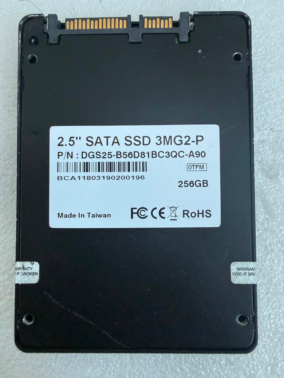 Innodisk 256GB 2.5" SATA SSD 3MG2-P Industrial Series Drive