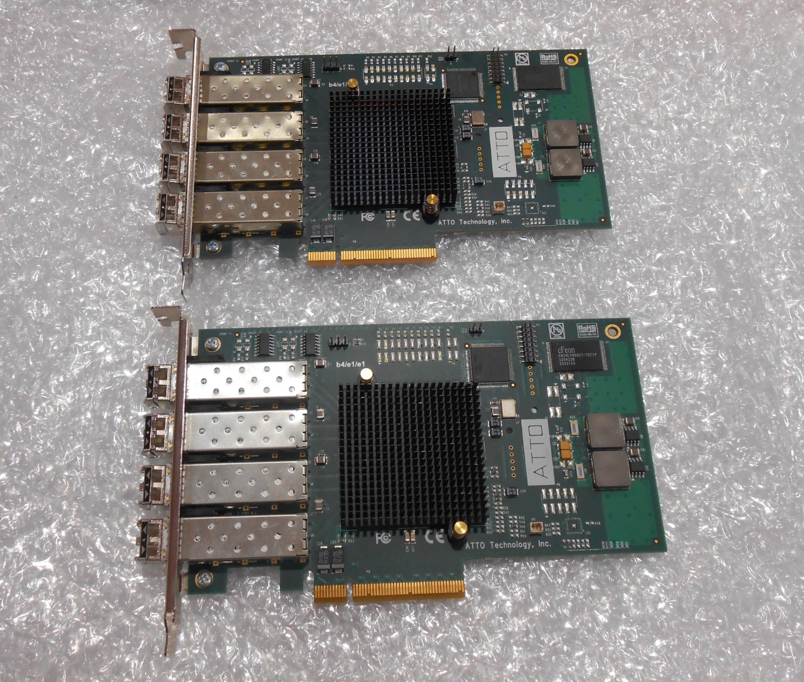 ATTO Celerity FC-84EN Fiber PCIe FC84EN QUAD PORT 8Gb/s