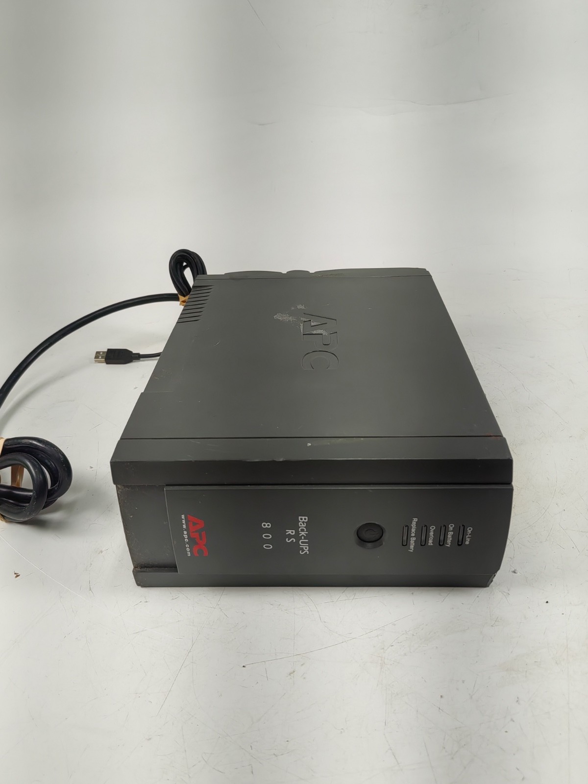 APC Back-Ups RS 800 BR800BLK UPS 540 Watts 7-Outlet Battery Back-up No Batteries