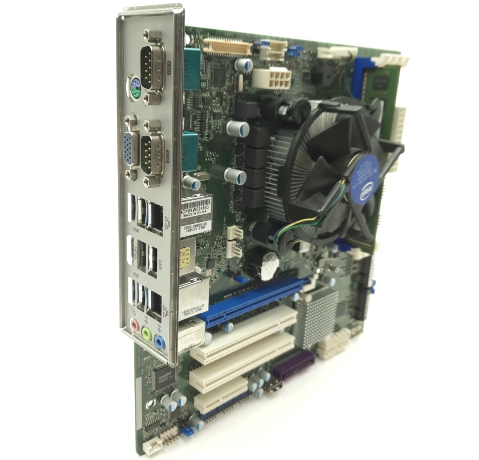 ASRock IMB-380-L Motherboard & CPU Intel i5-4570 3.2GHz 4GB RAM PCIe x16 x4 mATX