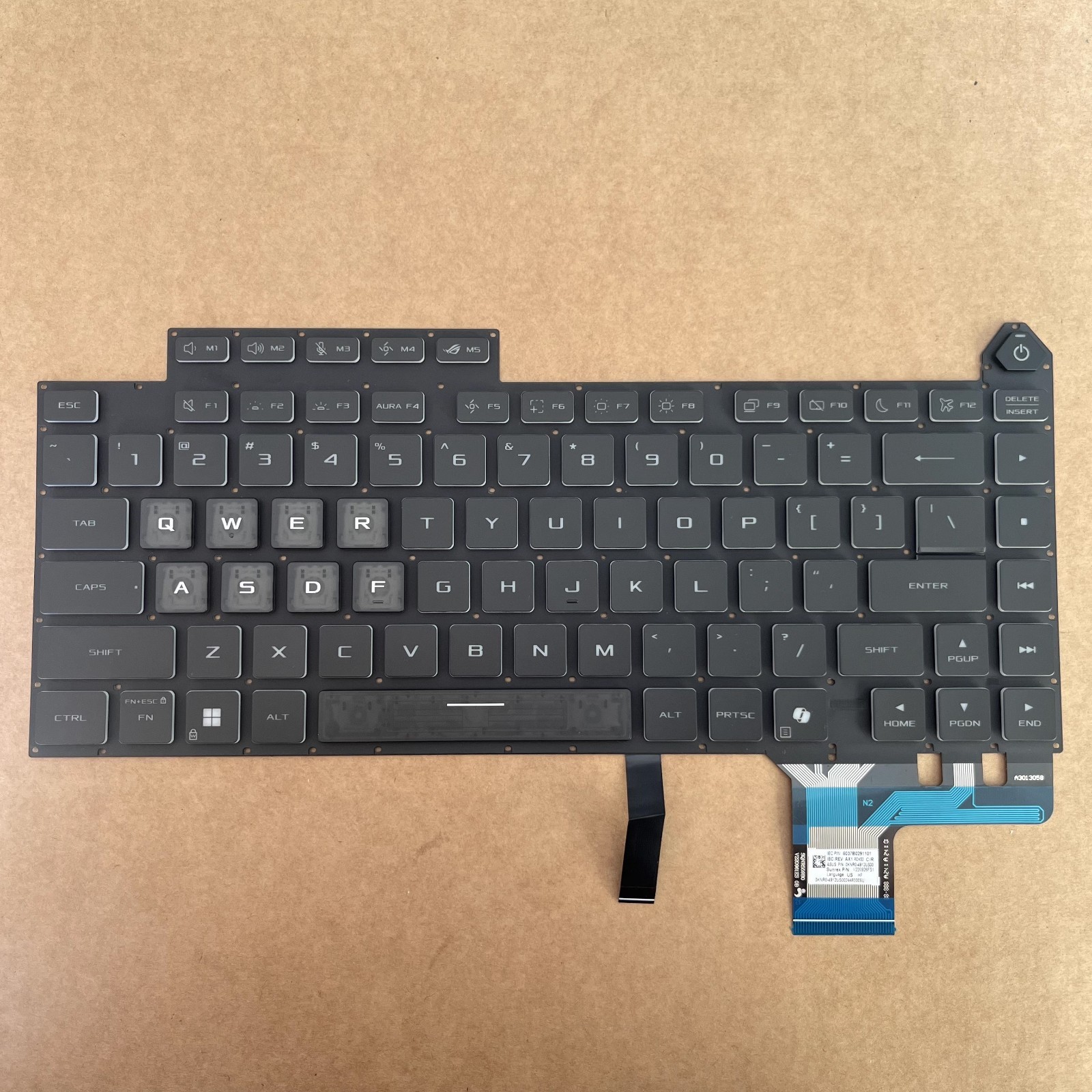 New US RGB Backlit Keyboard For ASUS ROG Strix G615 G615L G635 G635J Gaming