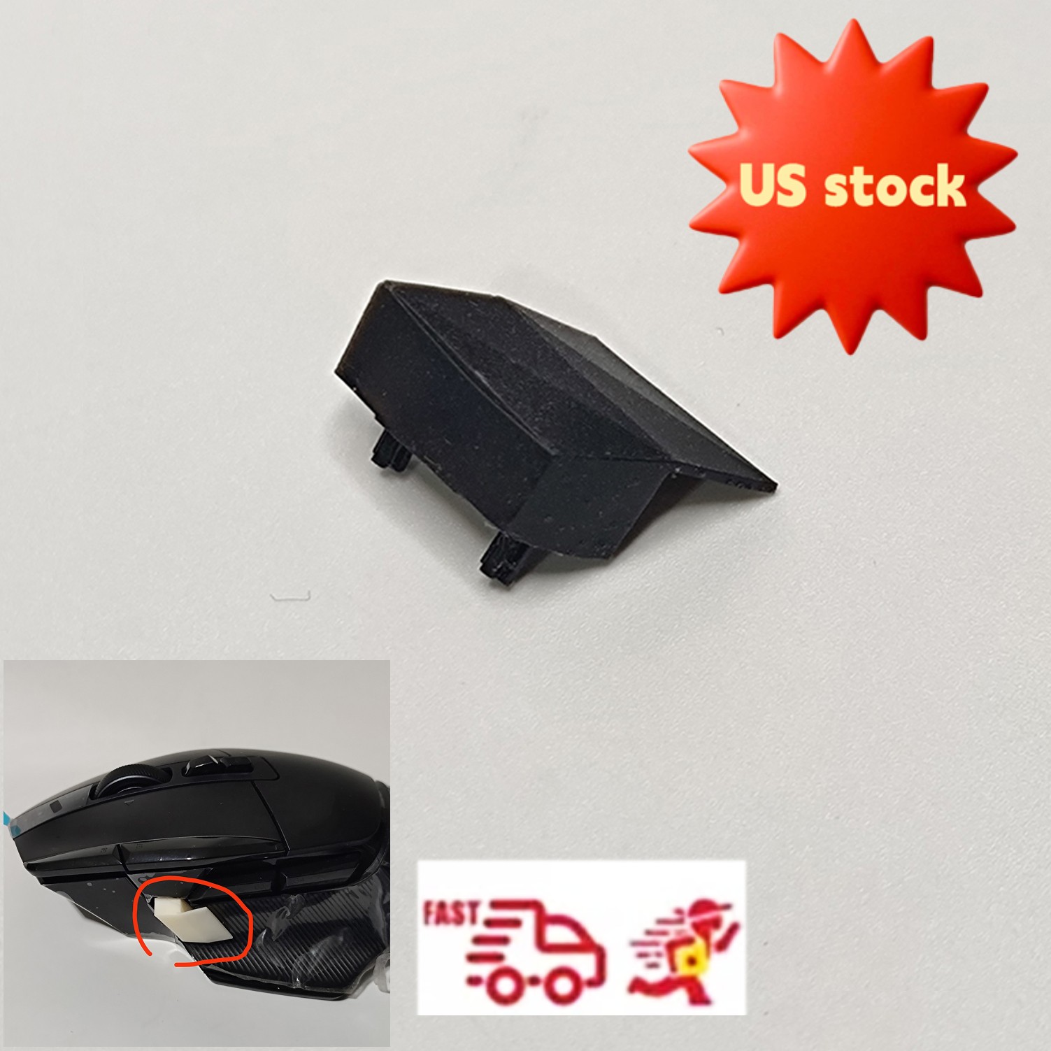 1/2/3PCS Side Button For Logitech G502X Gaming Mouse Key Replacement US-Stock