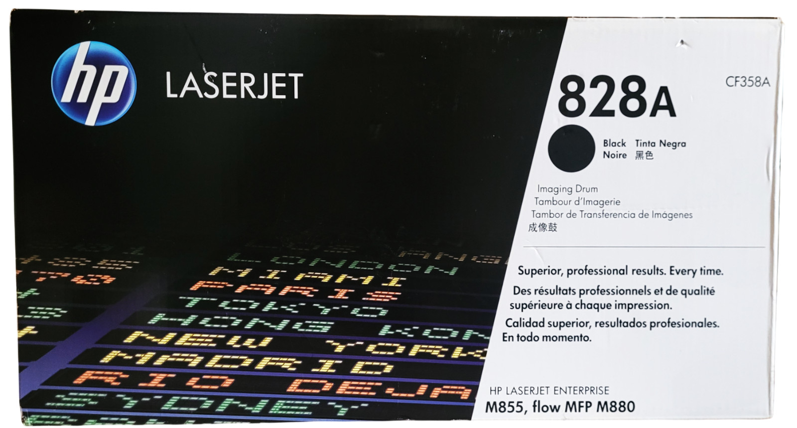 HP LaserJet 828A Black CF358A Imaging Drum New Sealed With Open Box