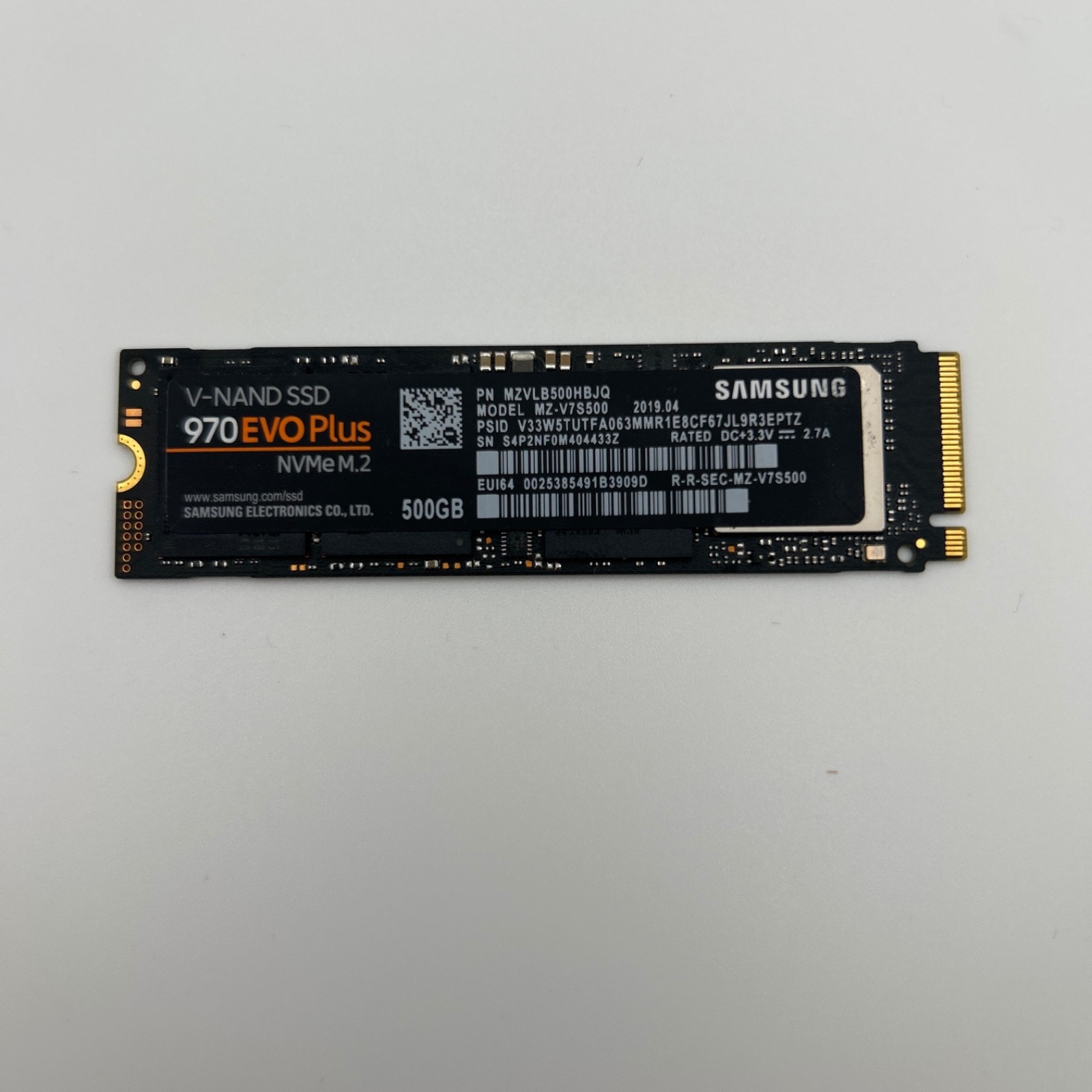 Samsung 970 Evo Plus 500GB SSD MZ-V7S500