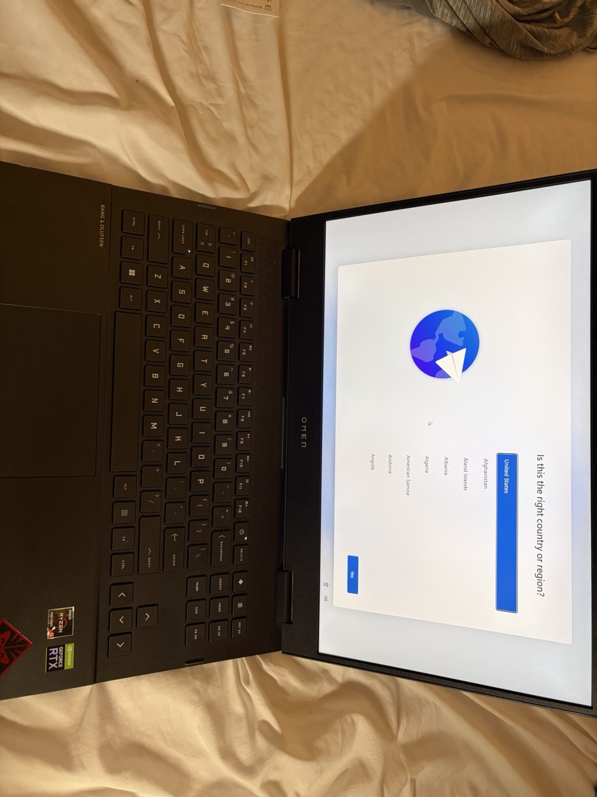 OMEN Laptop 15, 15.6”, Windows 11, AMD Ryzen 5 5600H, 16GB RAM, 512GB RAM, 3060