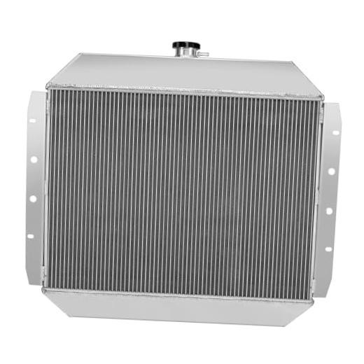 3-Row Radiator with Cooling Fan & Thermostat Switch for Ford F-100 F-150 F