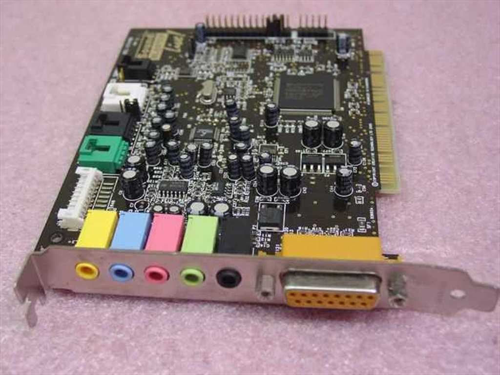 Creative Labs CT4780 Sound Blaster Live PCI Sound Card EMU10K1-NGF Dell 181UR