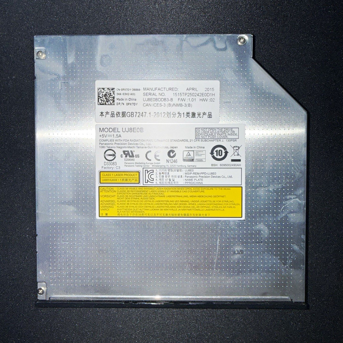Dell 1B33AN600 3.5" HDD Hard Drive Cage Caddy OptiPlex 3020 7020 9020 SFF