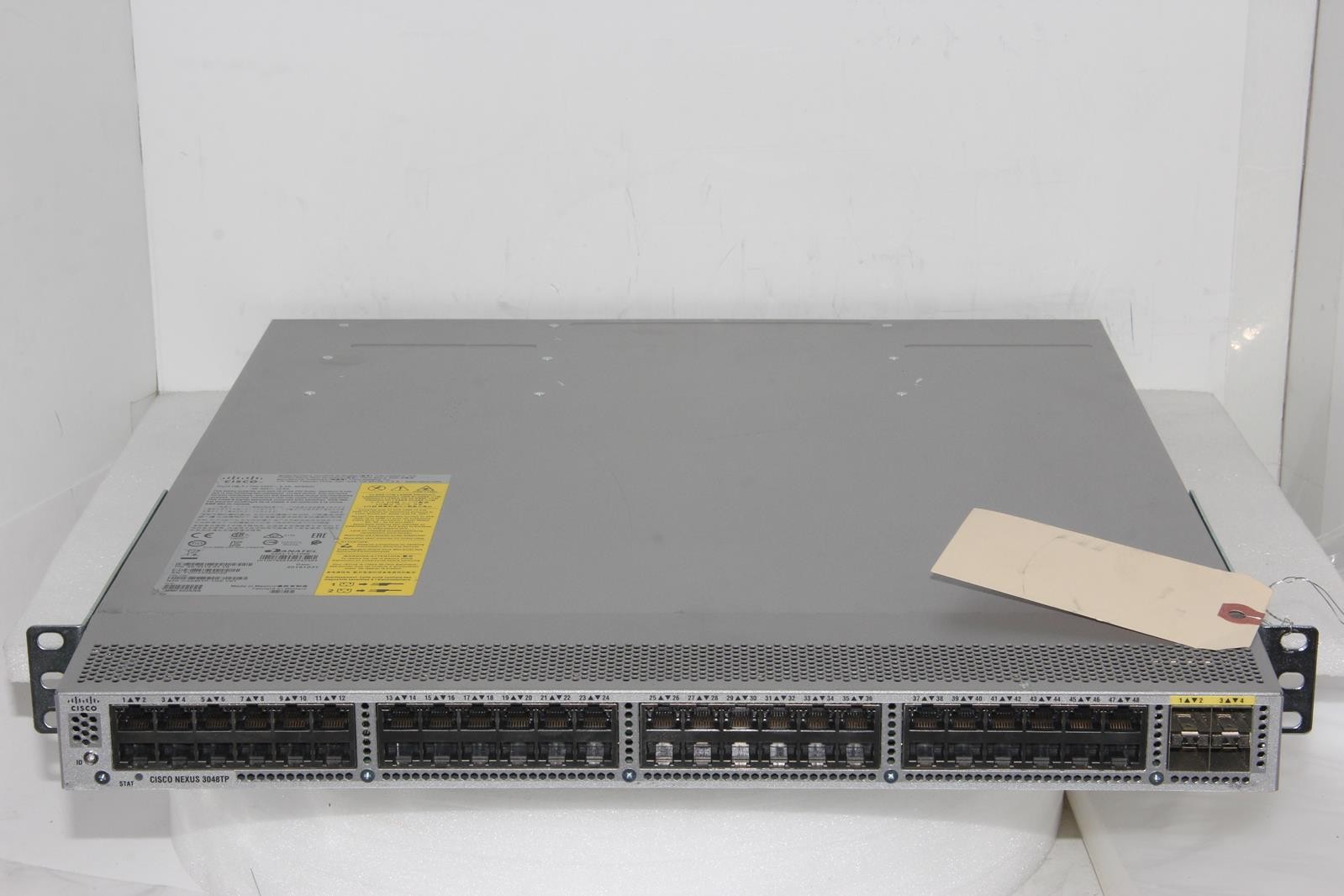 CISCO N3K-C3048TP-1GE V01 48-Port Gigabit Switch Reset to Default
