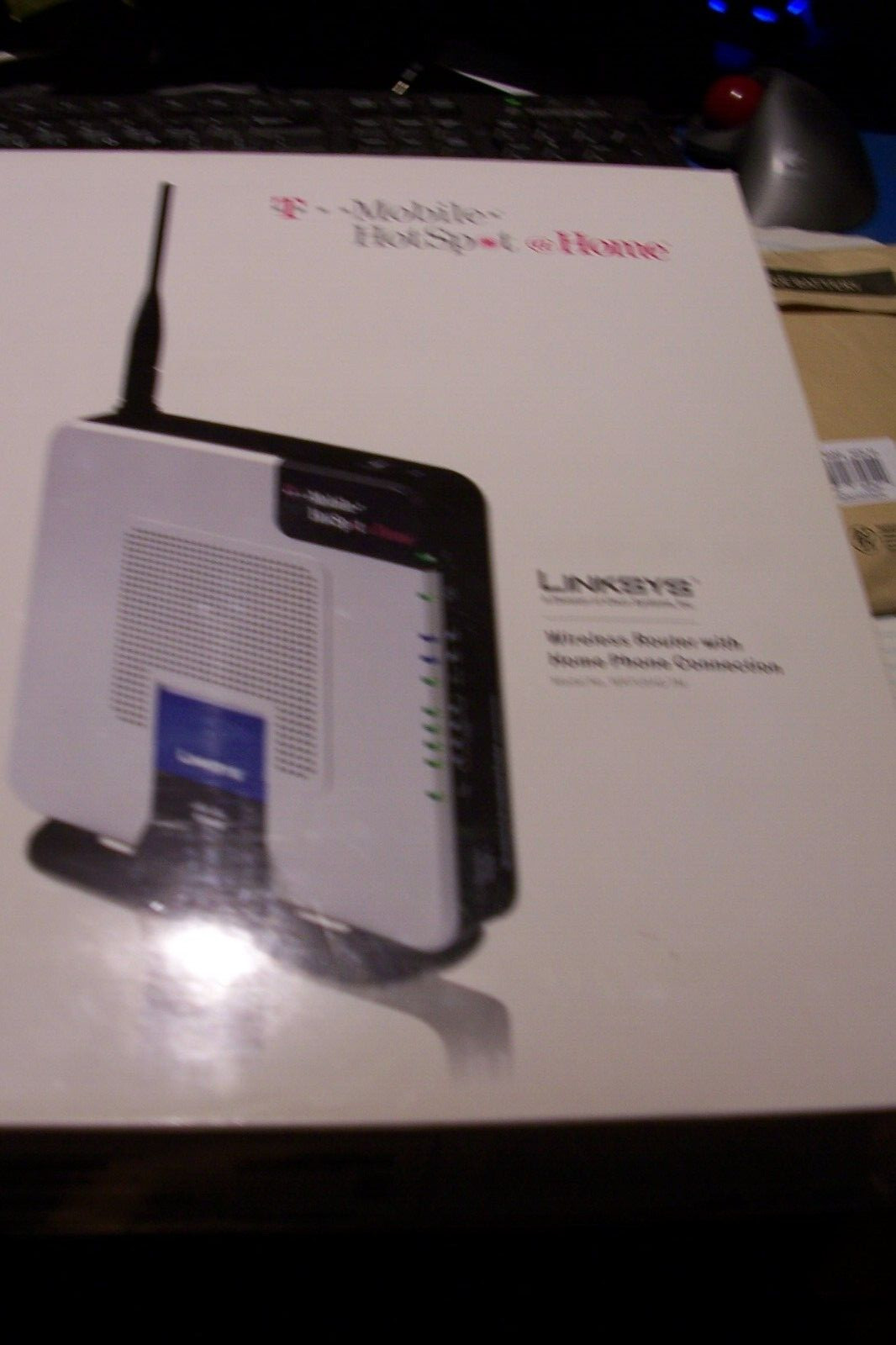 NIB - NEW -  Linksys T-Mobile HotSpot & Home WRTU54G-TM Wireless Router 